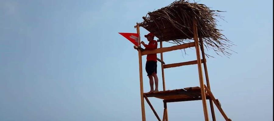 Alto oleaje en playas de Paraíso y Cárdenas arruina último día de vacaciones de Semana Santa