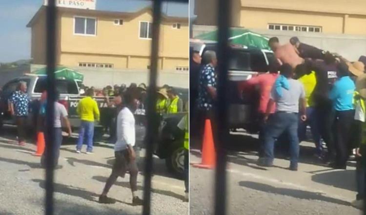 Pelea campal en balneario de Hidalgo deja 12 detenidos