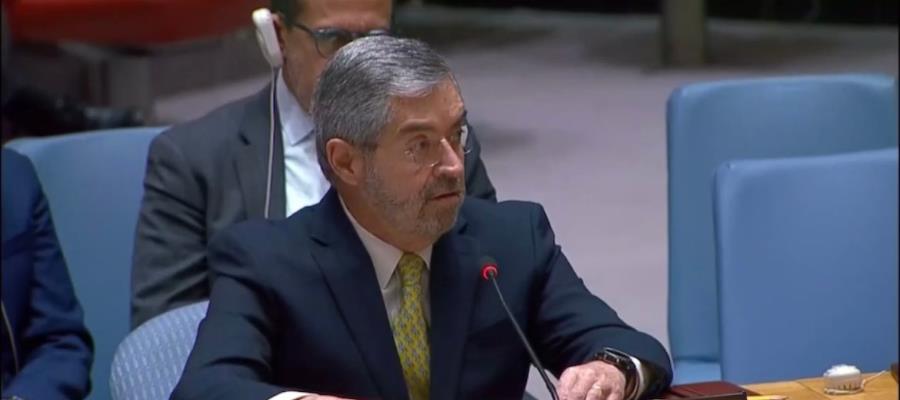 Pide México ante ONU fortalecer lucha contra tráfico de armas