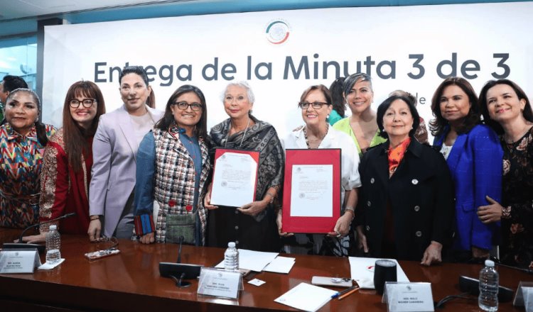 Recibe Senado minuta 3 de 3 que prohíbe a agresores ser legisladores, funcionarios y jueces