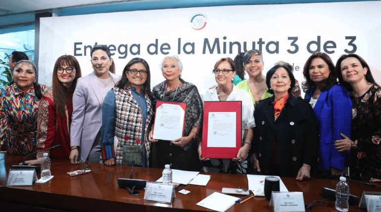 Recibe Senado minuta 3 de 3 que prohíbe a agresores ser legisladores, funcionarios y jueces