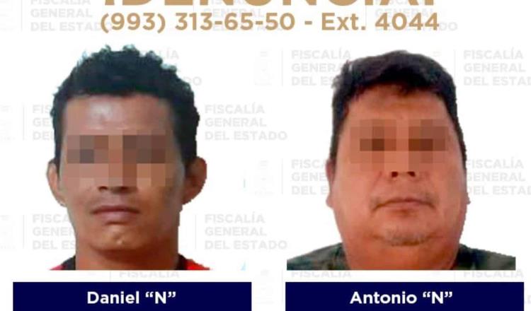 Caen en Nacajuca y Balancán sujetos acusados de homicidio y tentativa de feminicidio