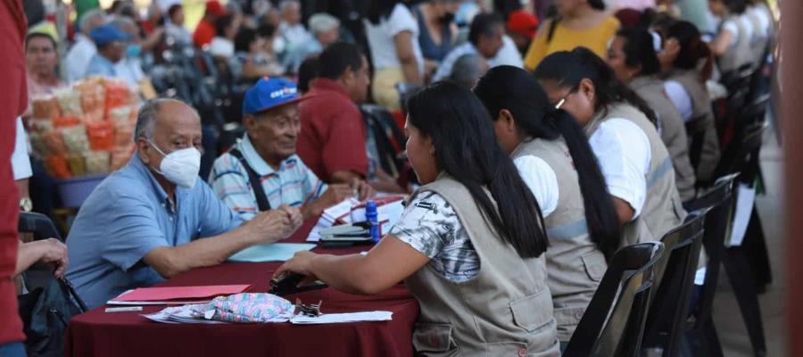 Del 17 al 29 de abril incorporarán en Tabasco a abuelitos a "Pensión para el Bienestar"