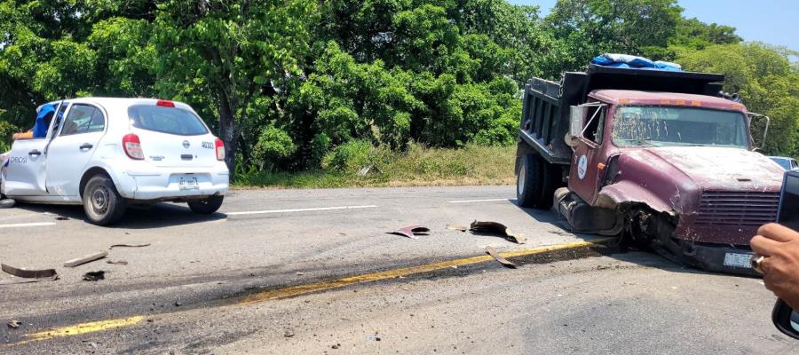 Se registra fatal accidente en la Escárcega-Villahermosa