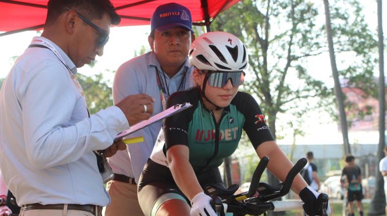 Tabasqueñas Valeria Romero y Yesenia Moreno, logran pase a nacional de Ciclismo en Contrarreloj