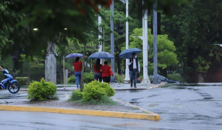 Prevé Conagua inicio de semana con lluvias fuertes para Tabasco