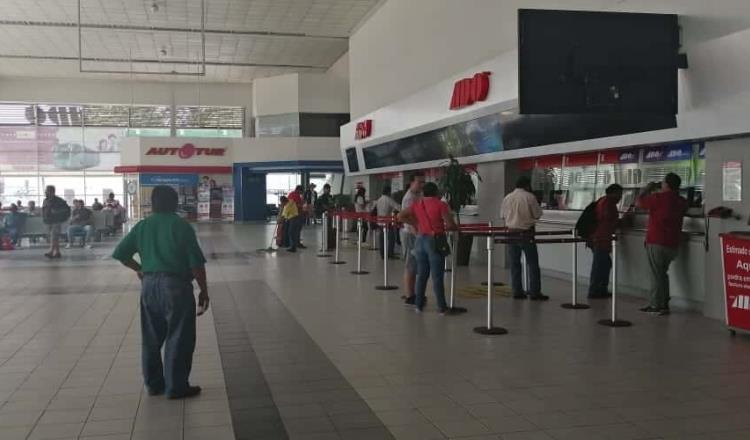 Rechaza Canapat Tabasco que autotransporte de pasajeros se haya vuelto más caro que viajar en avión