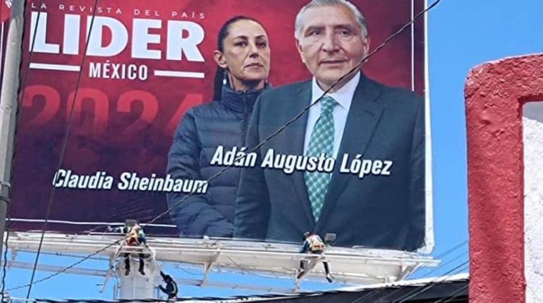 Acusan a Adán Augusto de violencia política contra Sheinbaum; se deslinda ante el INE