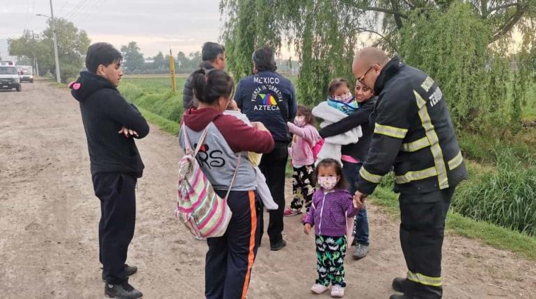 Fuga en toma clandestina de Teoloyucan, Edomex provoca desalojo y suspensión de clases