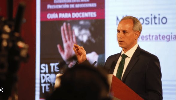 Metanfetaminas representan un problema de salud pública para México, reconoce Gatell