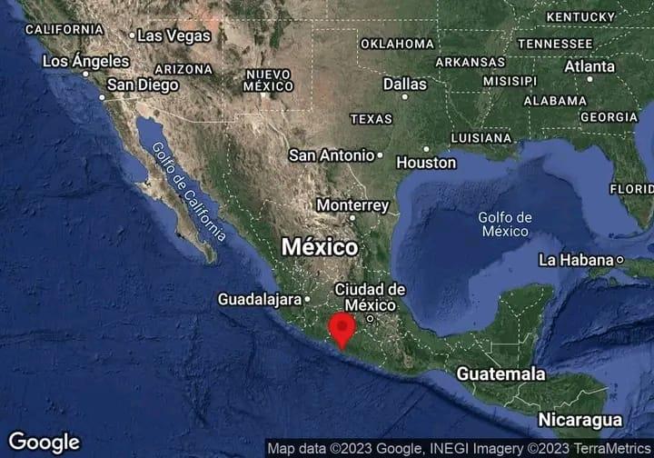 Se registra sismo de magnitud de 5.1 en Guerrero; se percibió en la CDMX