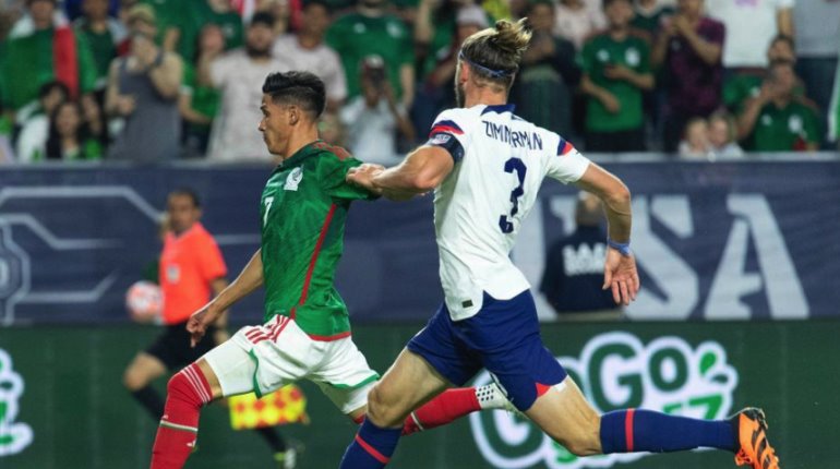 México empata a un gol con USA en el primer clásico de Diego Cocca al frente del Tri