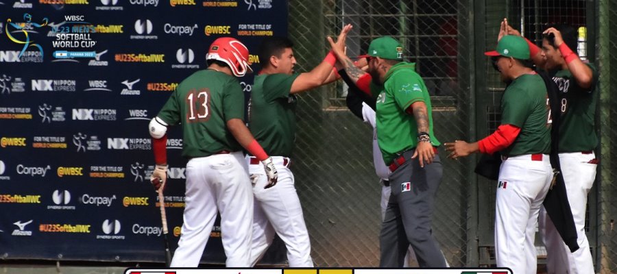 De la mano del pitcher José Valdez, México sigue vivo en el Campeonato de Softbol sub 23