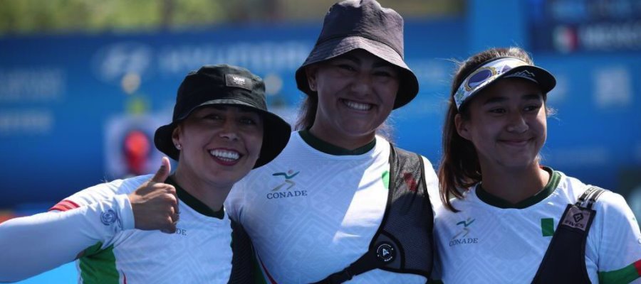 Mexicanas consiguen oro en Mundial de Tiro con Arco