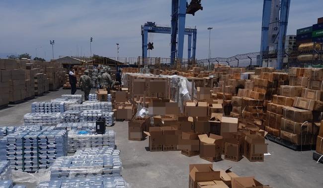 Decomisa Semar 8 mil 640 kilos de metanfetamina en botellas de tequila en Colima