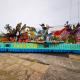 Artistas tabasqueños dedican mural a ´Papillón´, manatí y a la cultura Olmeca