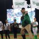 El gobernador CMMC junto a Carlos Bremer inauguraron el primer juego oficial de Olmecas en casa