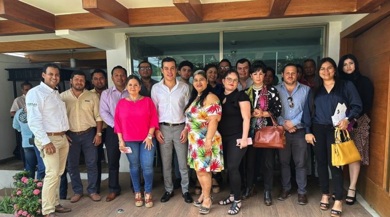 Toman protesta a delegación del Consejo Consultivo Empresarial en Tabasco