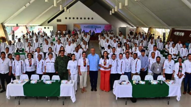 Inaugura gobernador Merino, segundo día de actividades del Sinade en Tabasco