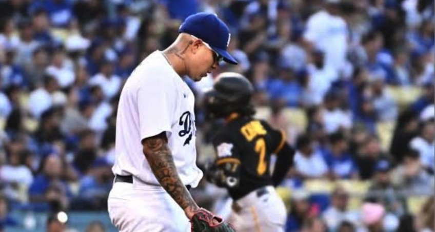 Julio Urías sufre su tercera derrota de la temporada con los Dodgers al caer 6-2 ante Pittsburgh