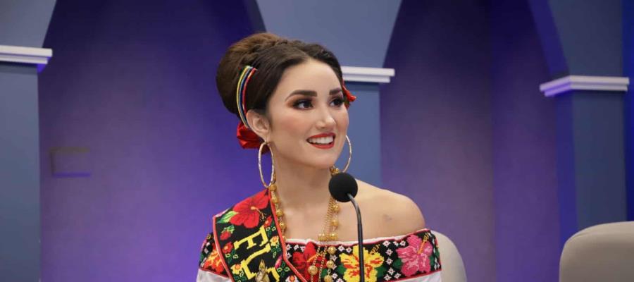 Flor Tabasco 2023 apoya a Daniela Irazul como representante de Balancán