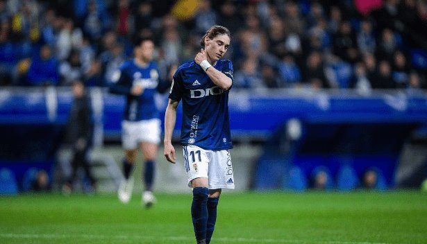 Mexicano Marcelo Flores suma 8 partidos sin ver acción con el Real Oviedo de España