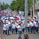 Marchan maestros del SITET por día del trabajo; exigen homologar Ley ISSET con Ley del ISSSTE