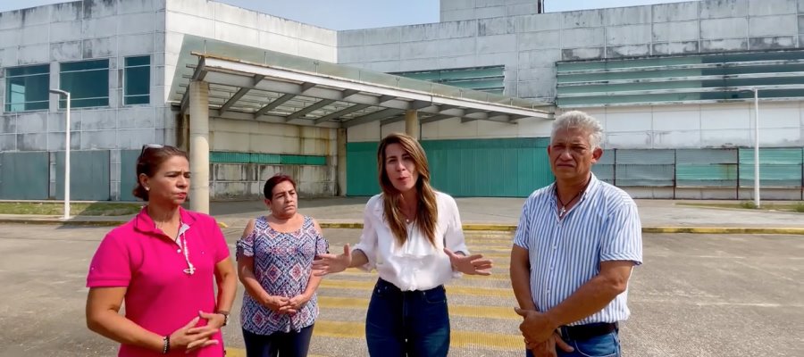 Nuevo hospital de Cárdenas sigue en obra negra desde hace 15 años: Soraya