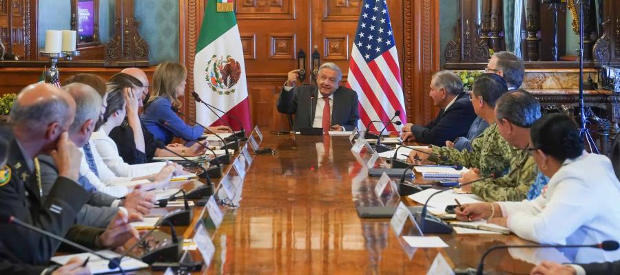 AMLO se reúne con enviada de Biden para tratar tema de migración con "enfoque humanista"