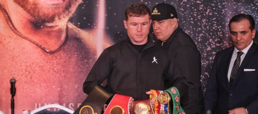 Canelo y John Ryder ya se vieron las caras previo al combate del 6 de mayo