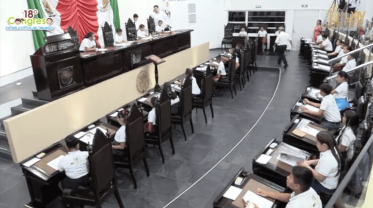 Niños diputados piden mayor seguridad, inclusión y protección contra acoso escolar
