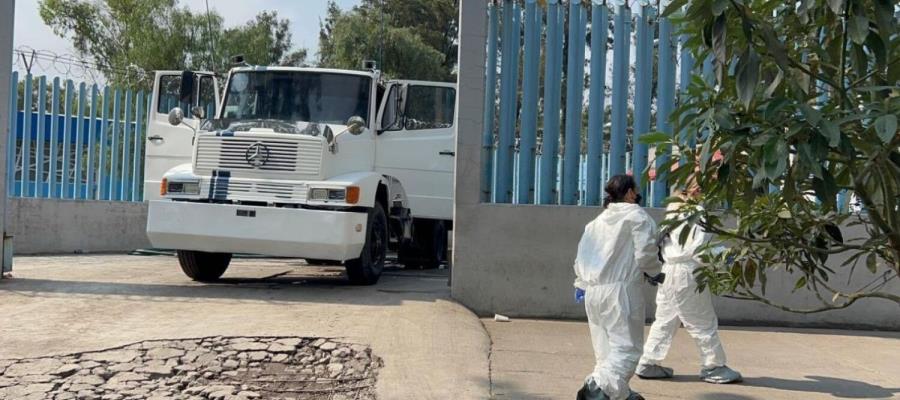 Hallan cuerpo de mujer dentro de pipa en Coyoacán, CDMX