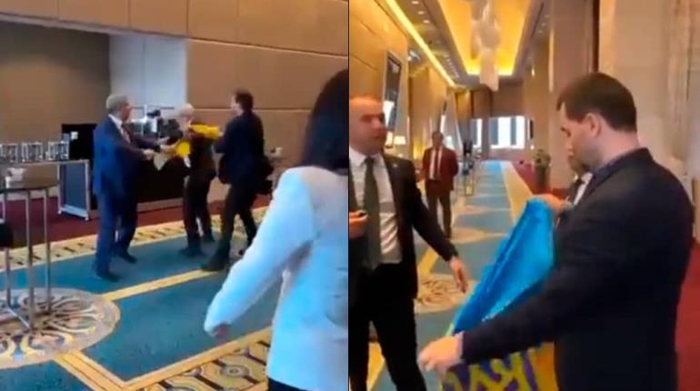 Diputado ucraniano golpea a delegado ruso en Asamblea Económica del Mar Negro