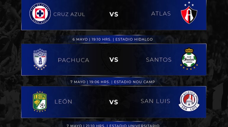 Cruz Azul vs Atlas inician los partidos de reclasificación del futbol mexicano