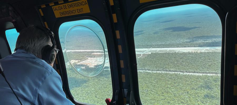 Llueve, truene o relampaguee, Tren Maya se inaugura en diciembre: López Obrador