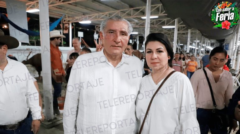 Recorre Adán Augusto Feria Tabasco 2023