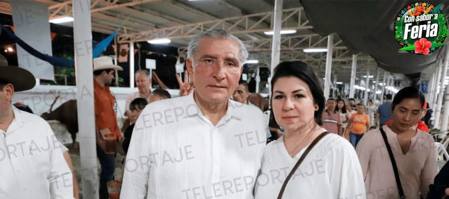 Recorre Adán Augusto Feria Tabasco 2023