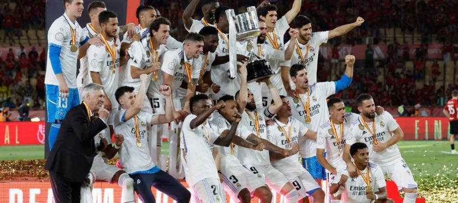 Luego de 9 años, Real Madrid es Campeón de la Copa del Rey con doblete de Rodrygo