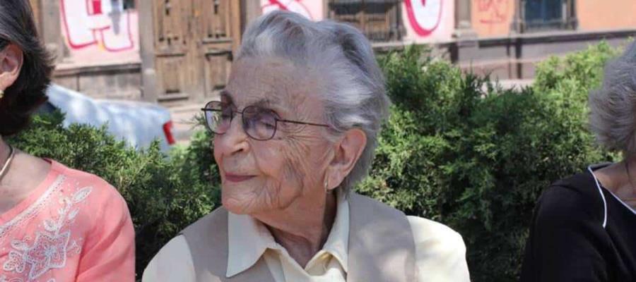 Muere la activista ´Conchita´ Calvillo a los 105 años