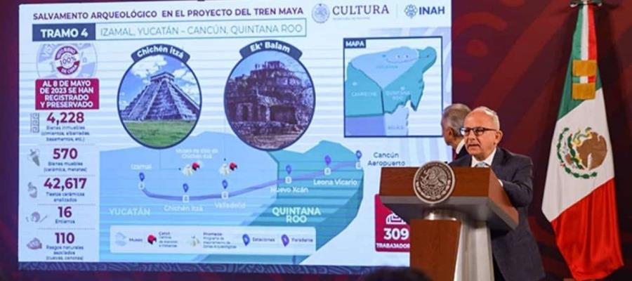 Caverna de la "Dama Blanca" está intacta: INAH; rechaza afectaciones por Tren Maya