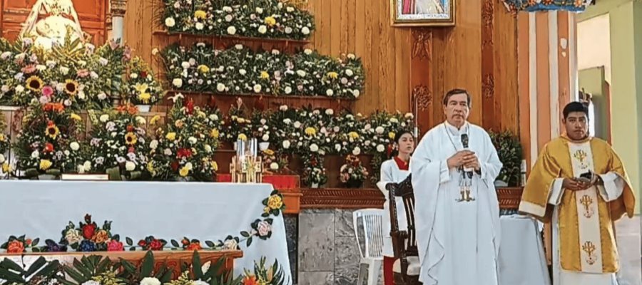 Desde el Santuario de Cupilco, Obispo recuerda homilía de San Juan Pablo II, durante su visita a Tabasco en 1990