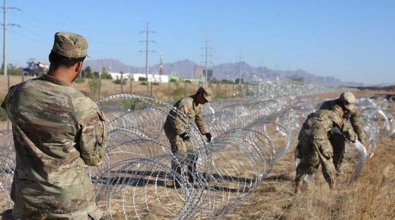 Blindan frontera de EE. UU. con 4 mil agentes a horas de concluir Título 42