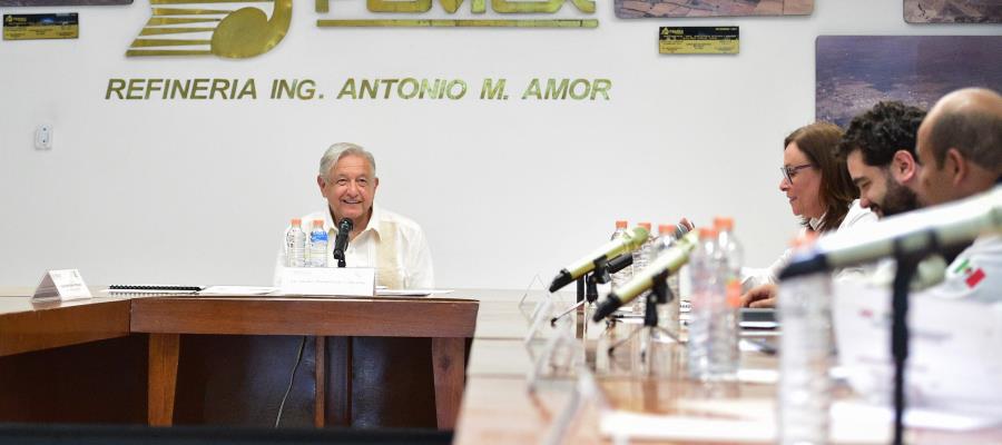 Reitera AMLO que la soberanía energética en México será una realidad