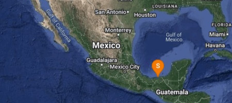 Se registra sismo en Paraíso