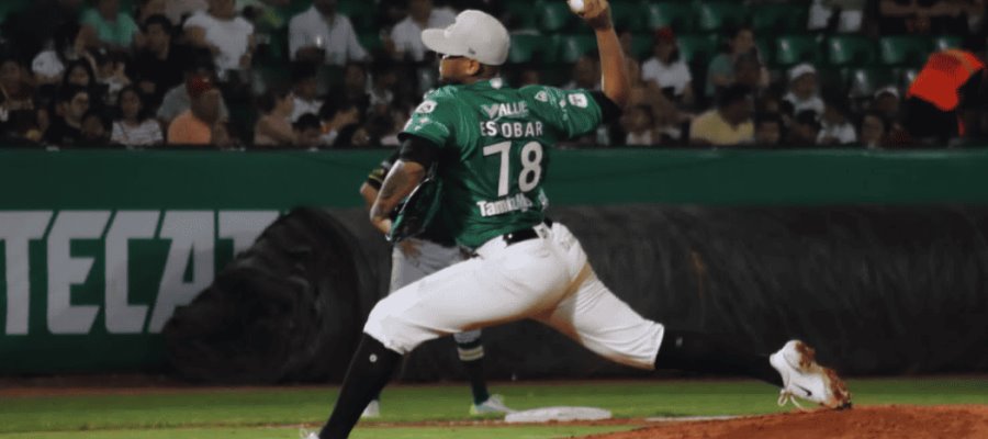 Con 3 HR y pitcheo de Luis Escobar, Olmecas se queda con la serie ante Pericos y consuma su 7a serie ganada