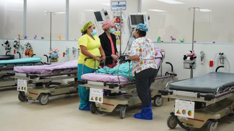 Buscan abatir rezago en Hospital del Niño con jornadas quirúrgicas en favor de 12 menores