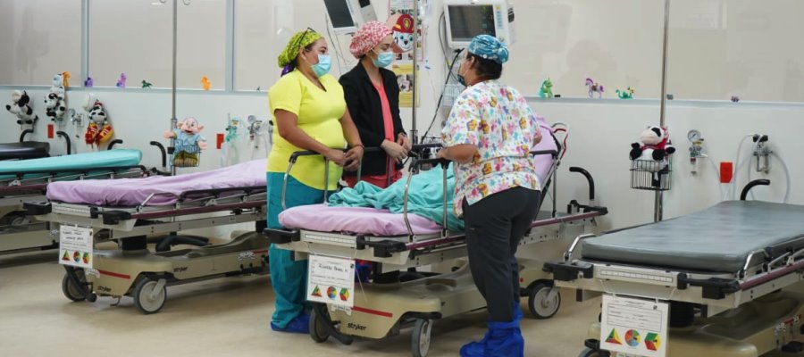 Buscan abatir rezago en Hospital del Niño con jornadas quirúrgicas en favor de 12 menores