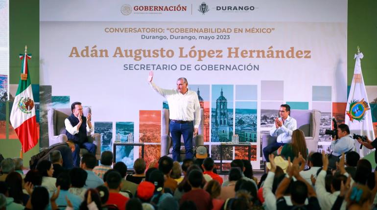 Adán Augusto "es un hombre de pocas palabras, pero con más acción", resalta gobernador de Durango