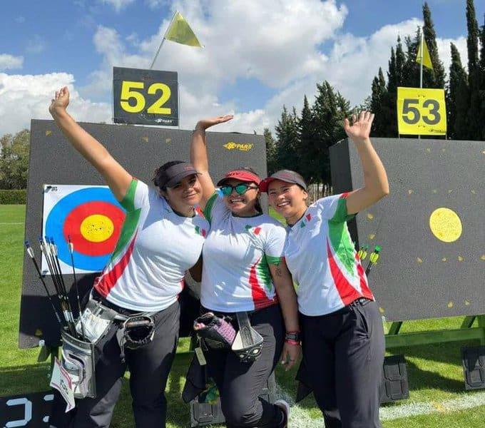 México obtiene oro, plata y bronce en la Copa del Mundo de Tiro con Arco