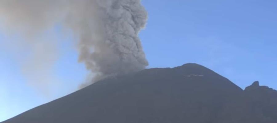 Incrementa nivel de alerta del Popocatépetl a "amarillo fase 3"; reiteran que es por prevención